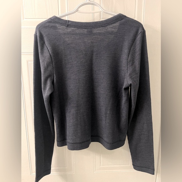 NWT Waffle Knit Crop Top - Picture 4 of 4